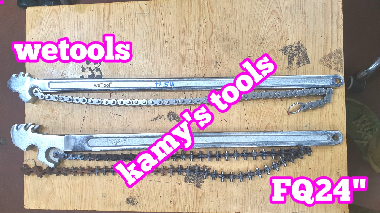 [HCM]Cờ Lê Xích 24” Wetools Mở Được Ống 170mm (Cảo Dây Xích 24”)