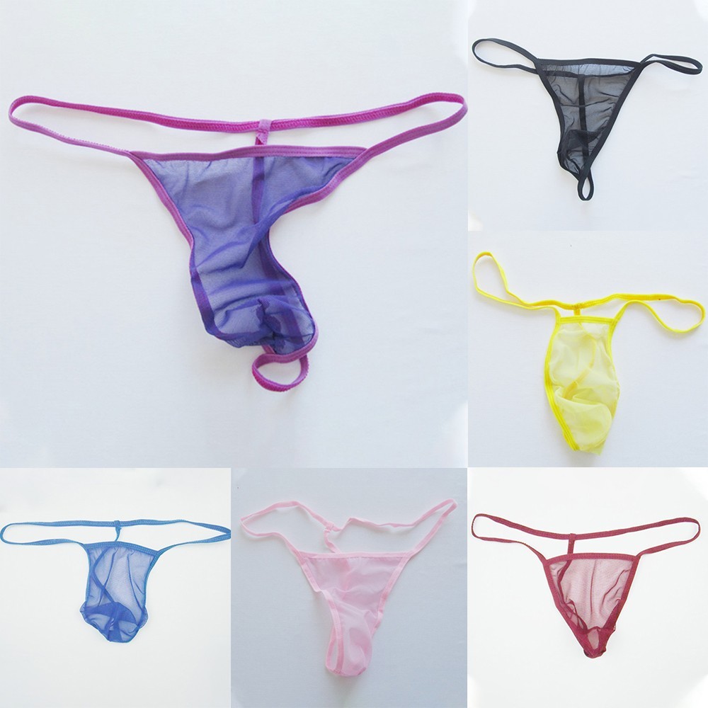 【YOUWORTH】 G Strings Underwear Liquid Comfortable Fashion Micro See-through Stretch