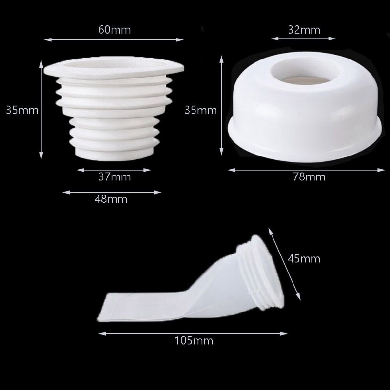 3 cái/bộ cho 4-5cm ống cống ống Ống thoát đặt dưới sàn khử mùi lõi bằng chứng kiểm soát dịch hại mùi nhà bếp ống cống thoát nước