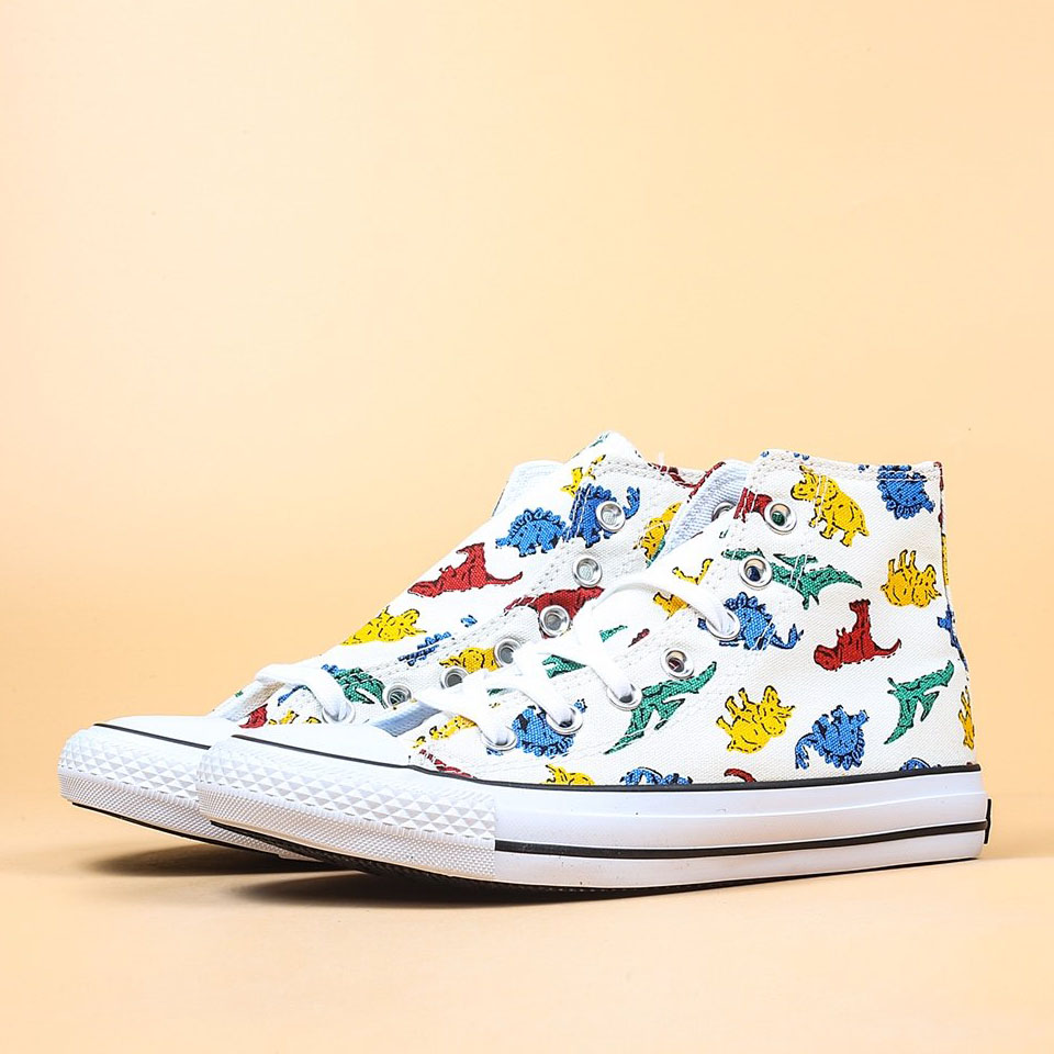 baby dinosaur converse