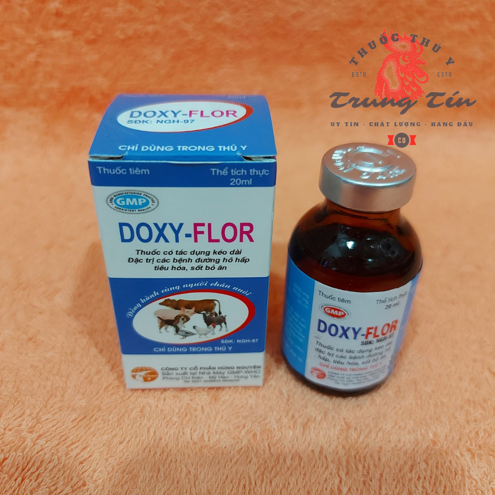Ho Chi Minh City-Doxy-Flor-for chicken-breathing, digestion, diets-1 bottle/20 ml
