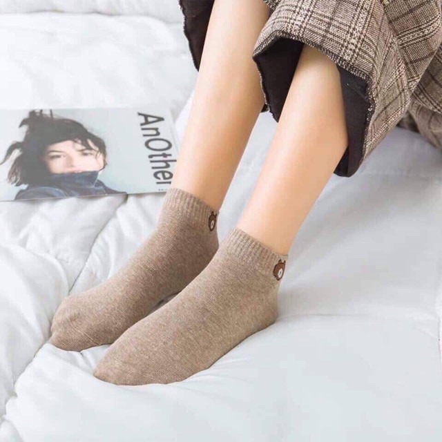 Sét 10 đôi tất gấu túi gấu