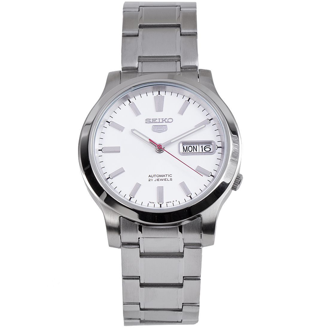 Seiko Automatic White Dial 21 Jewels SNK789 SNK789K SNK789K1