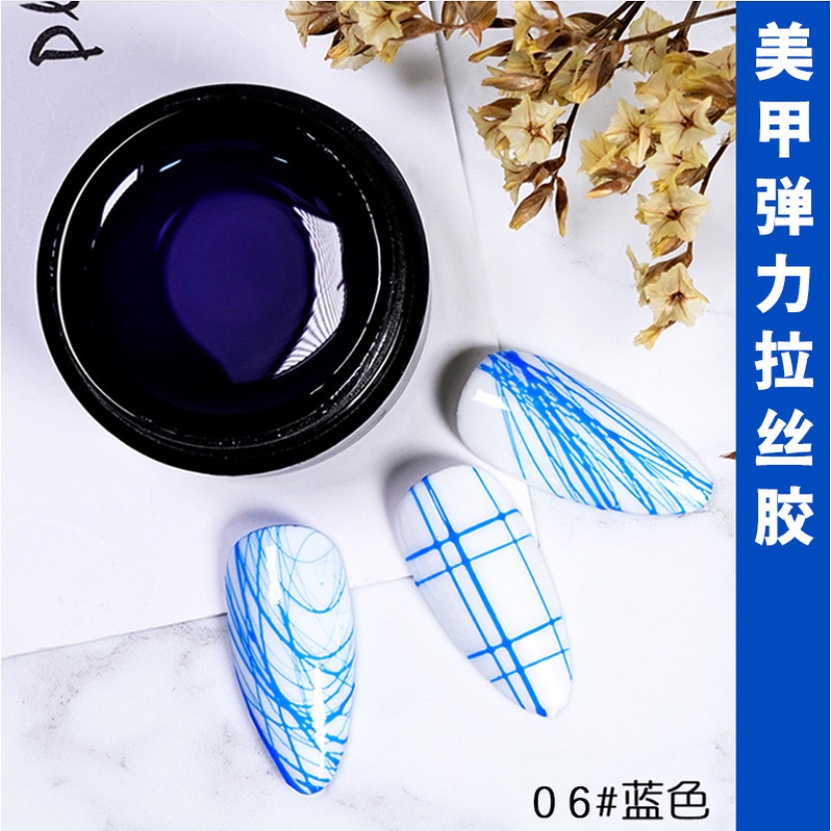 Gel Nhện Trang Trí Móng LINE UV 8ml Siêu Dai