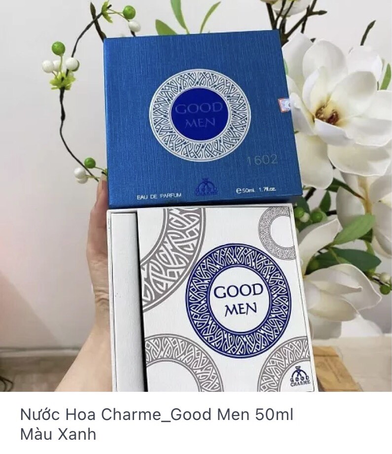 Nước Hoa Charme_Good Men 50ml Màu Xanh