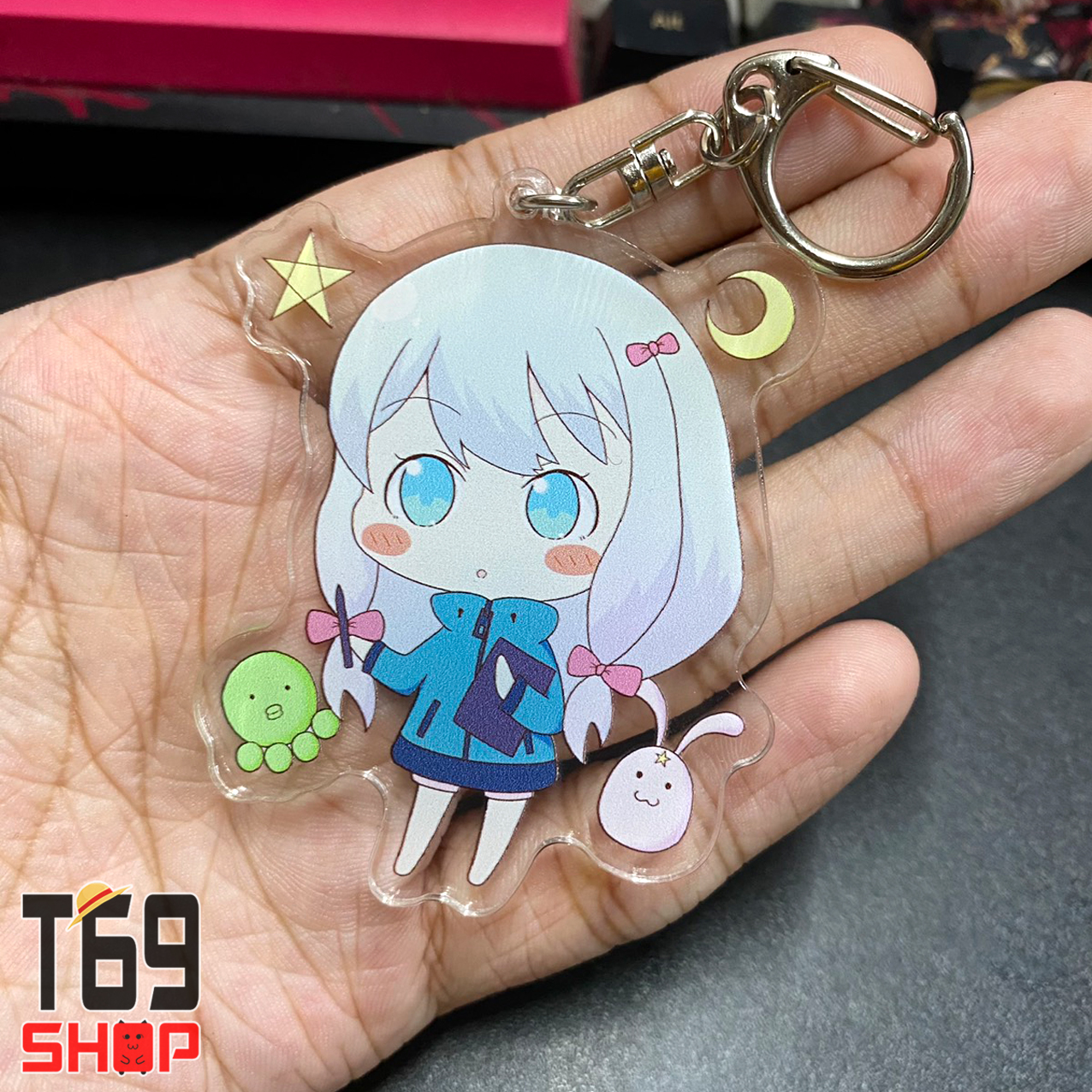 Móc khóa mica Sagiri - anime Eromanga Sensei