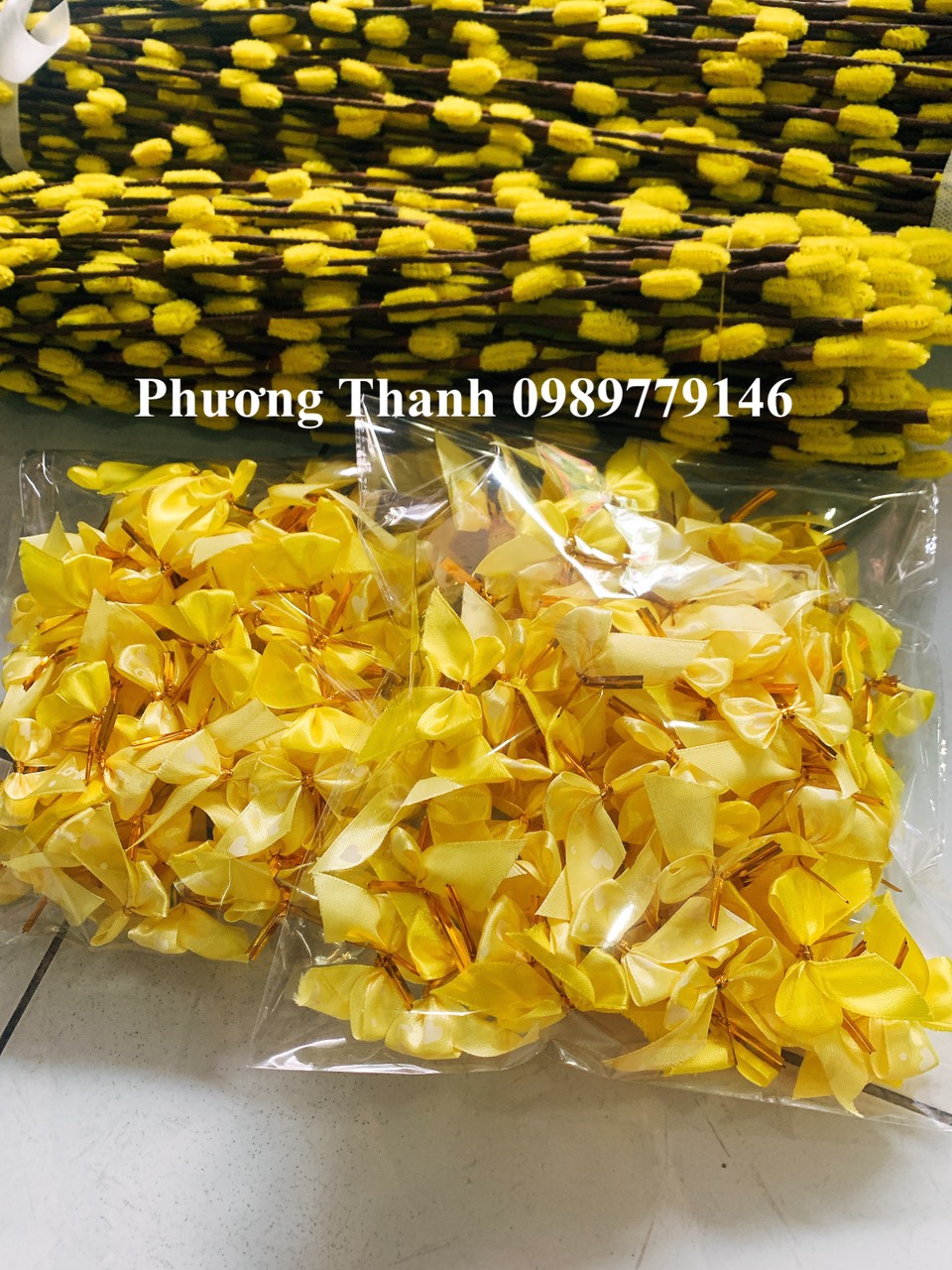 NƠ TRANG TRÍ, Bịch 20-50cai