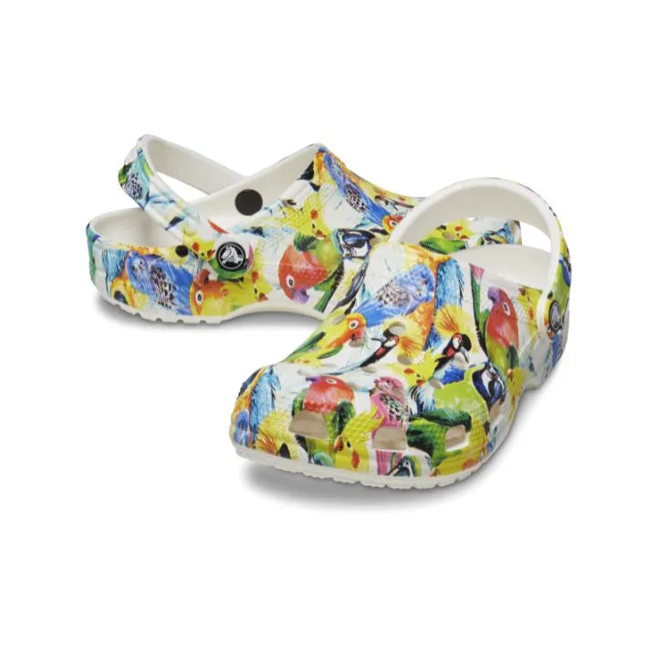 Giày Clog Unisex Crocs Classic Island Escape - White