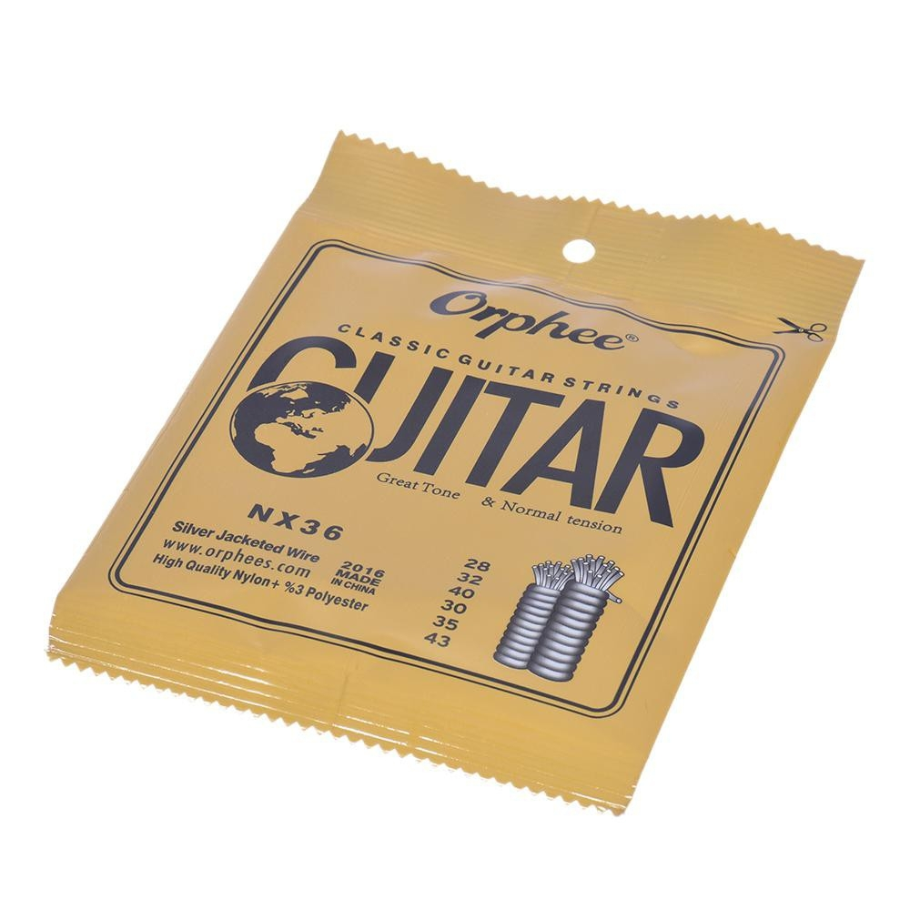 [HCM]Bộ 6 dây đàn guitar Classic NX36