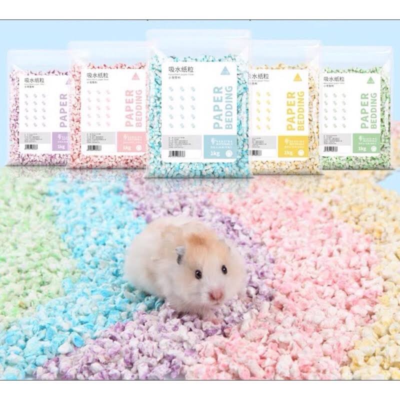 Giấy lót hamster ??freeship?? giấy nén bucatstate 100g chính hãng cho hamster sóc nhím ....