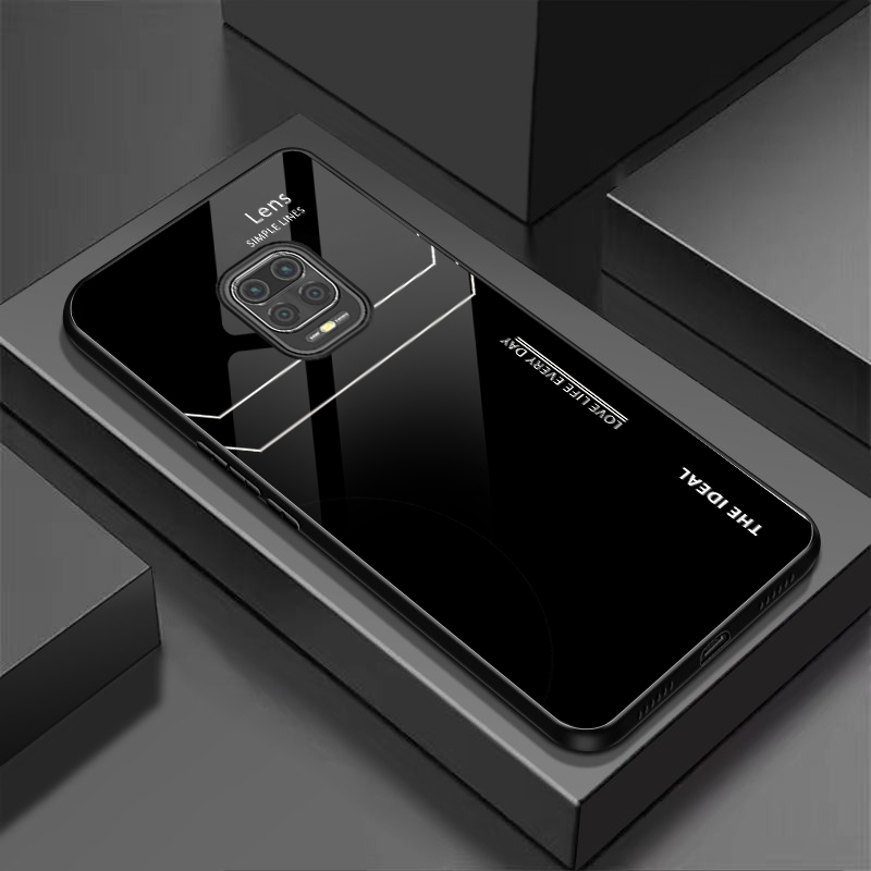Ốp Lưng XIAOMI NOTE 9, NOTE 9S, NOTE 9 PRO Mặt lưng kính, chống sốc, thiết kế riêng