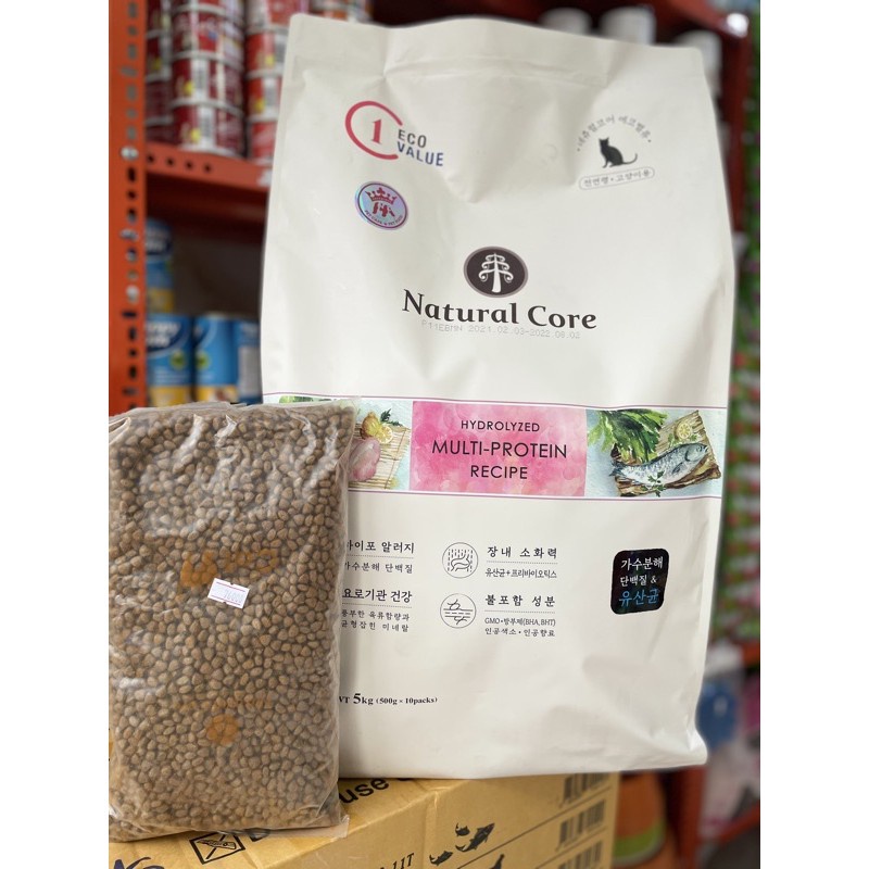 Hạt Hữu Cơ NATURAL CORE ECO C1 Đa Đạm Cho Mèo - [Nông Trại Thú Cưng]