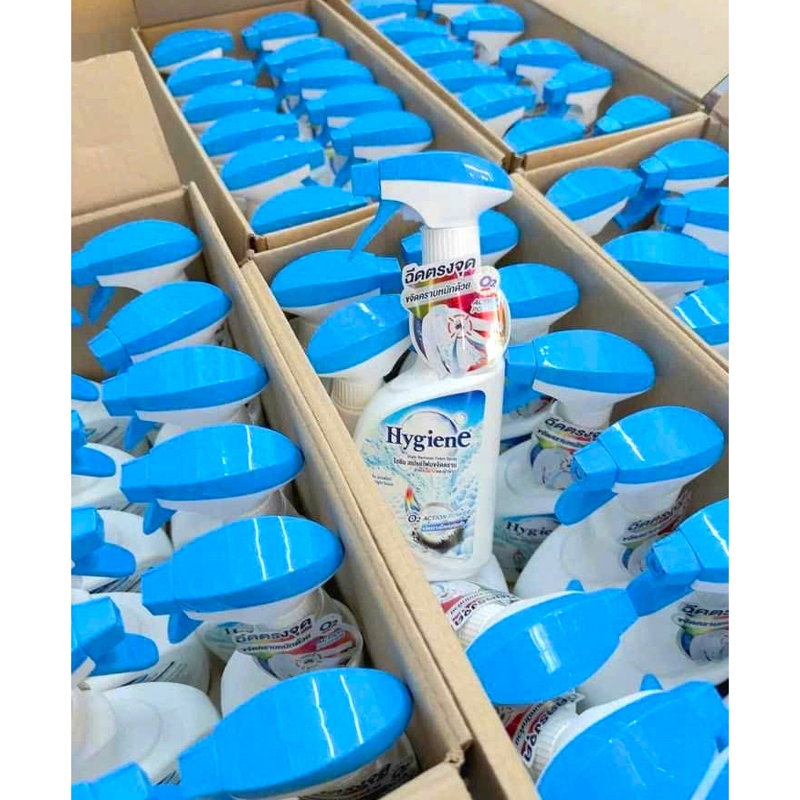 [CHÍNH HÃNG] Xịt Tẩy Quần Áo Hygiene 500ml Thái Lan
