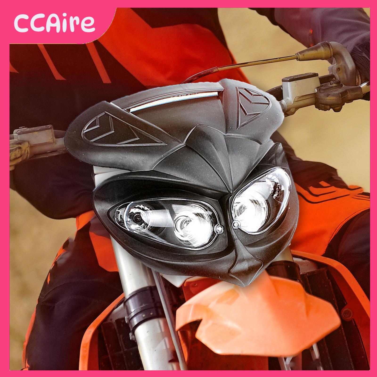 CCAire Motorcycle Headlight Durable Motorbike Headlight Lamp for Assembly Modification Professional Stable Performance Replacement