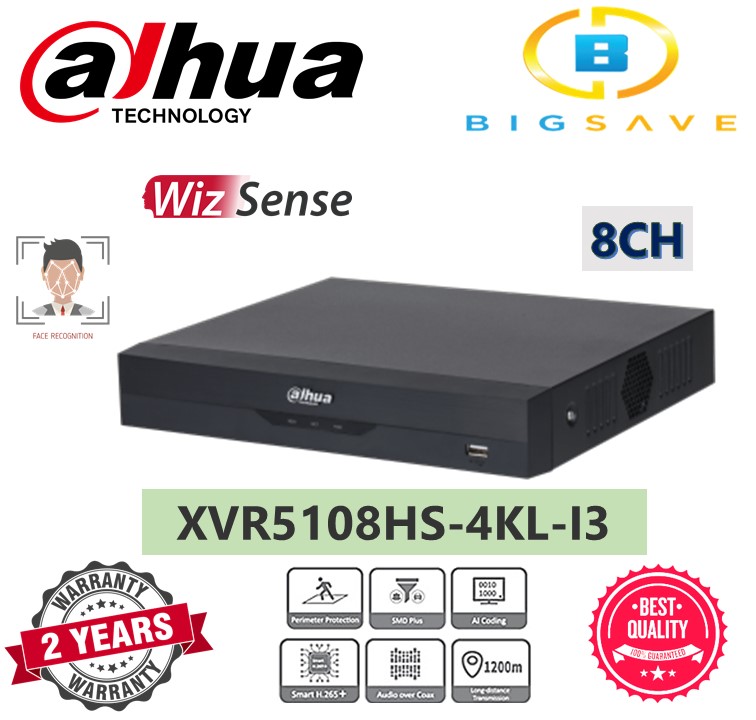 Dahua Ch Channel Xvr Hs Kl I Penta Brid K N Mp Compact U