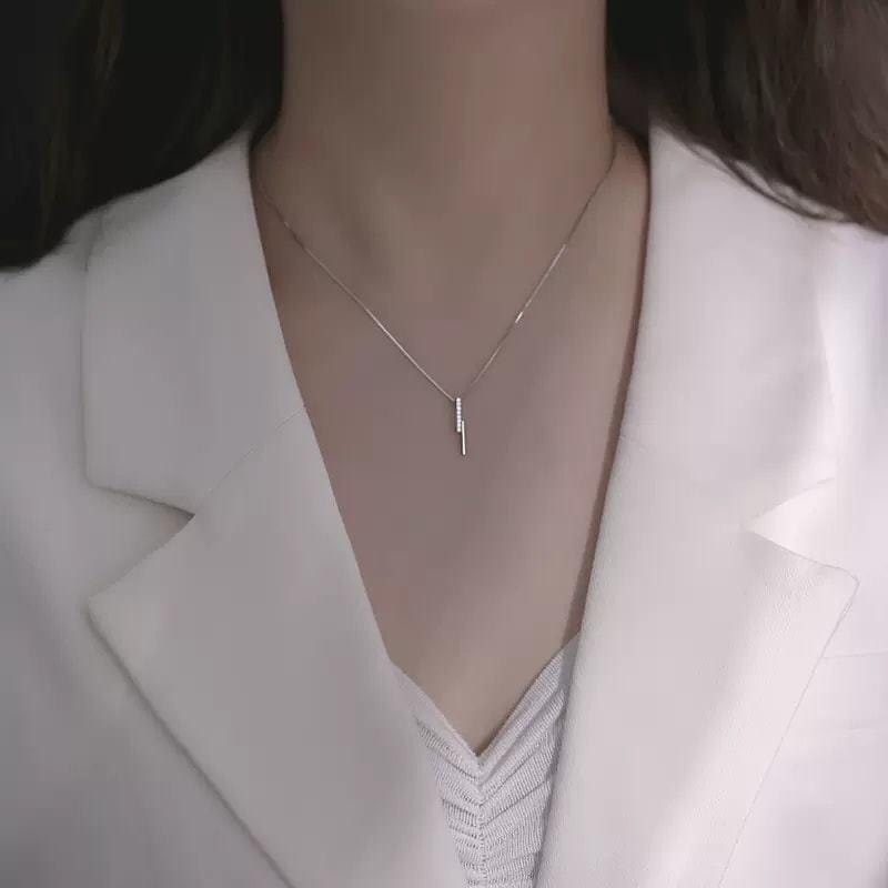 Dây chuyền bạc nữ kết đơn nhà since [ Bạc 925 ]
