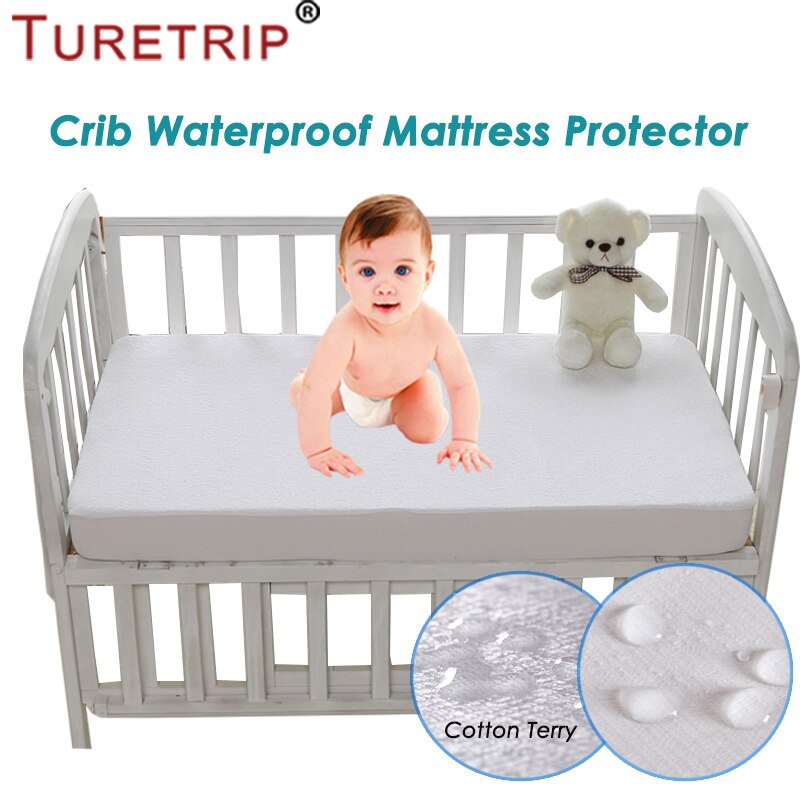 Explosive Cotton Terry Waterproof Mattress Protector For Baby Toddler Bed Cover Mattress Pad Crib Waterproof Bed Sheet