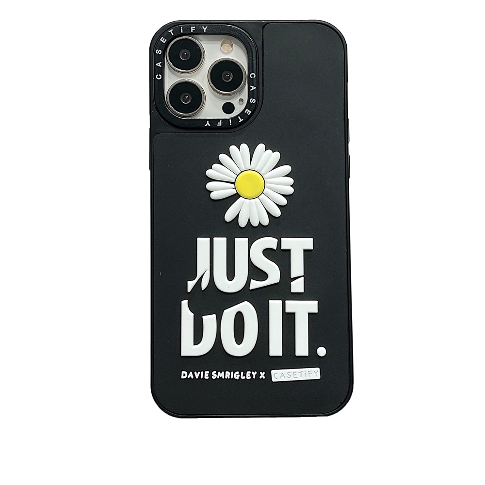Ice FoxColorful Silicone Case For iPhone 14 15 Pro Max 3D Touch Hard Back Cover Case for iPhone 12 13 Pro Max Letters Orea Shockproof Case For iPhone 11 Case Tify Case