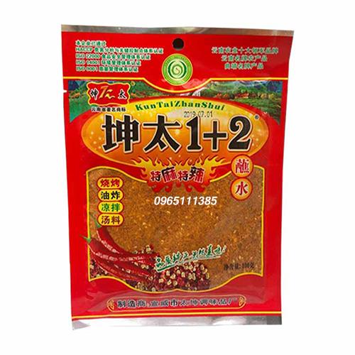Bột Ớt trộn Cay Tê 1+2 100g - Chấm, Rắc đồ ăn