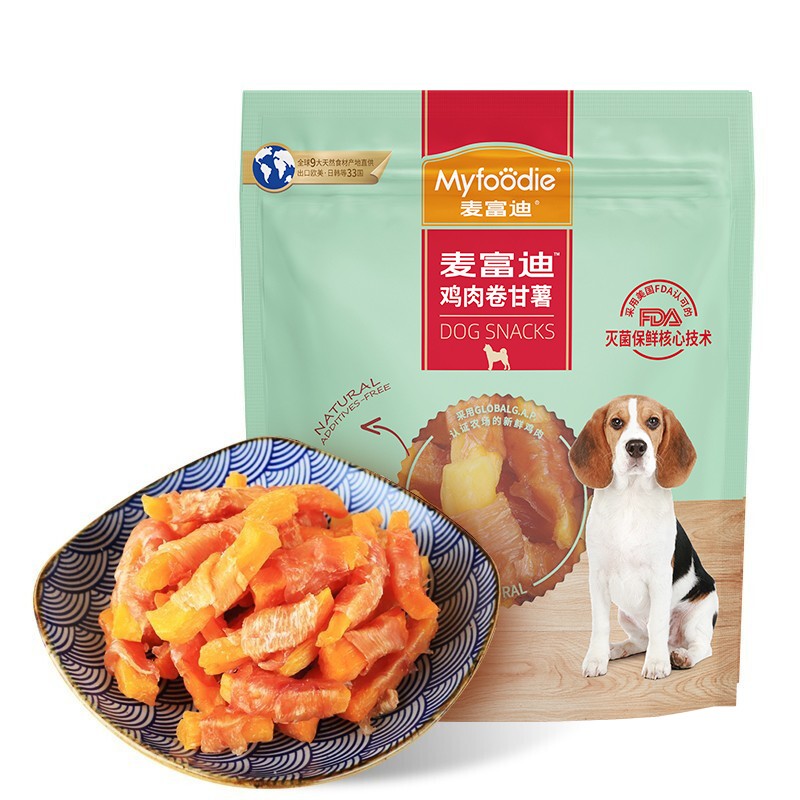 Myfoodie Dog Snack Chicken Duck Meat Jerky Beef Stick All Sizes Dogs Snacks Training Reward