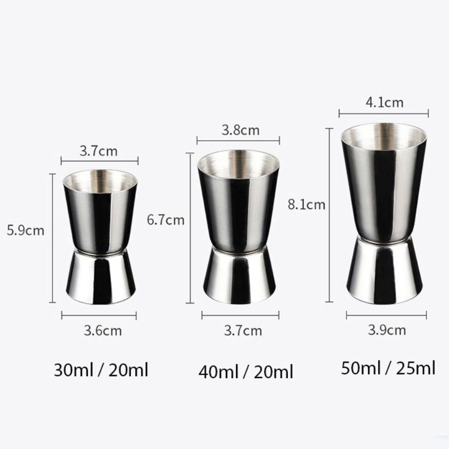 Ly đong jigger 2 đầu pha chế