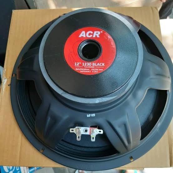 Speaker 12 inch Full Range ACR 1230 Black original Lazada Indonesia