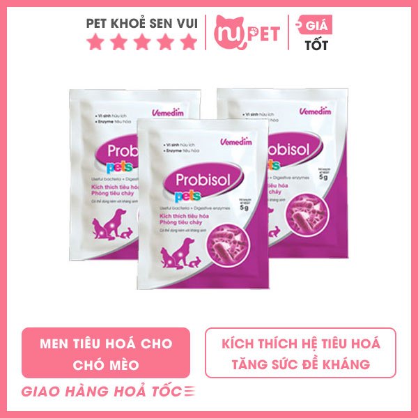Men tiêu hoá Probisol cho chó mèo