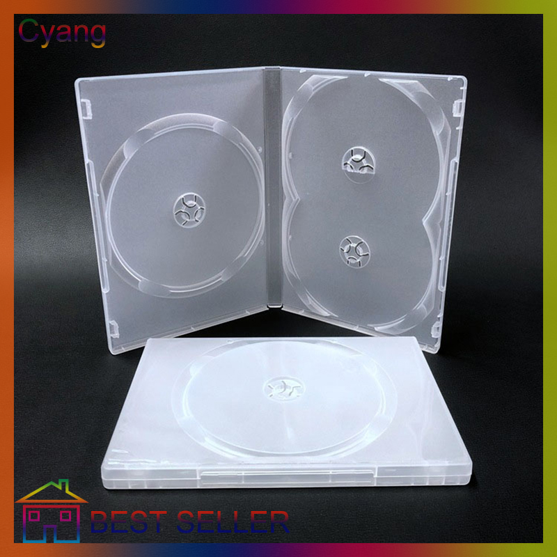 Cyang DIY Accessories CD Game Case Cover Protective Box For PS2 PS3 Game Disk Holder CD DVD Discs Storage Box