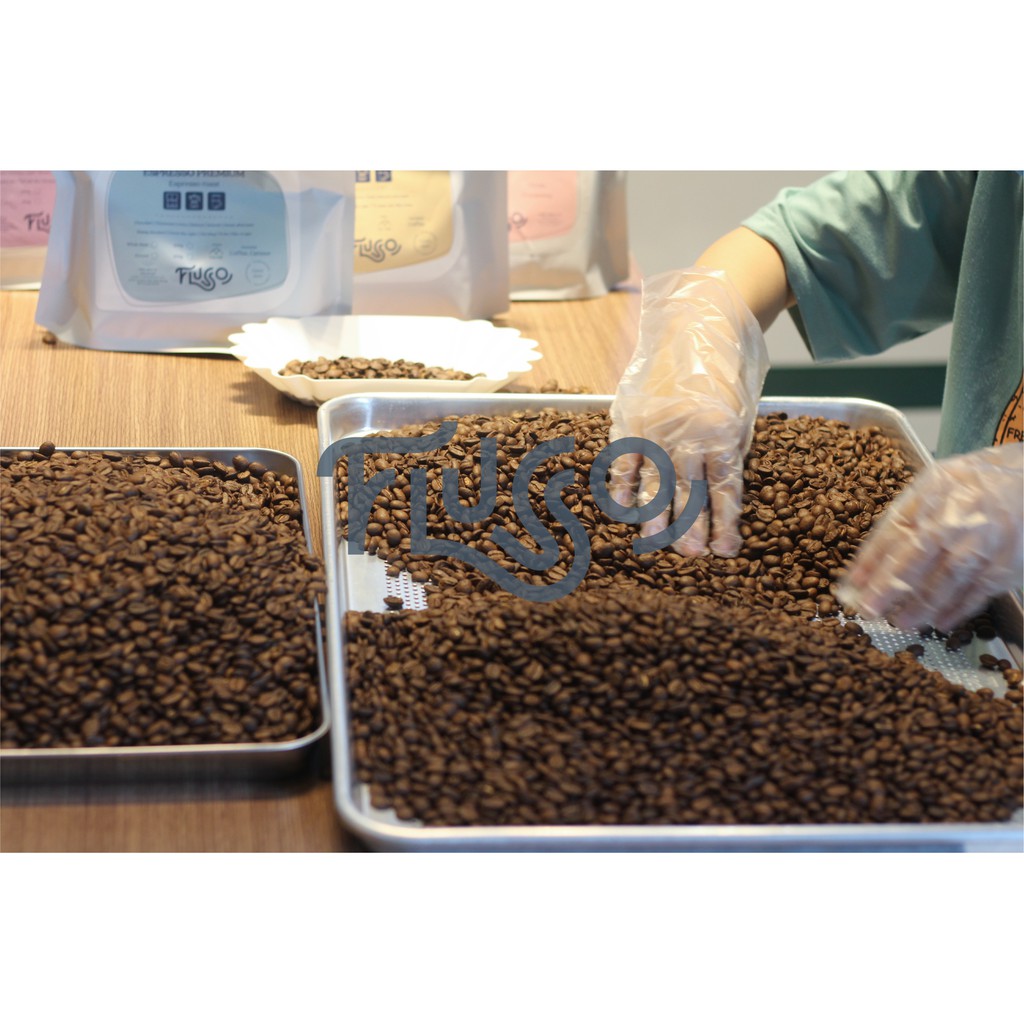 Cà Phê Nguyên Chất Flusso Espresso Robusta Honey