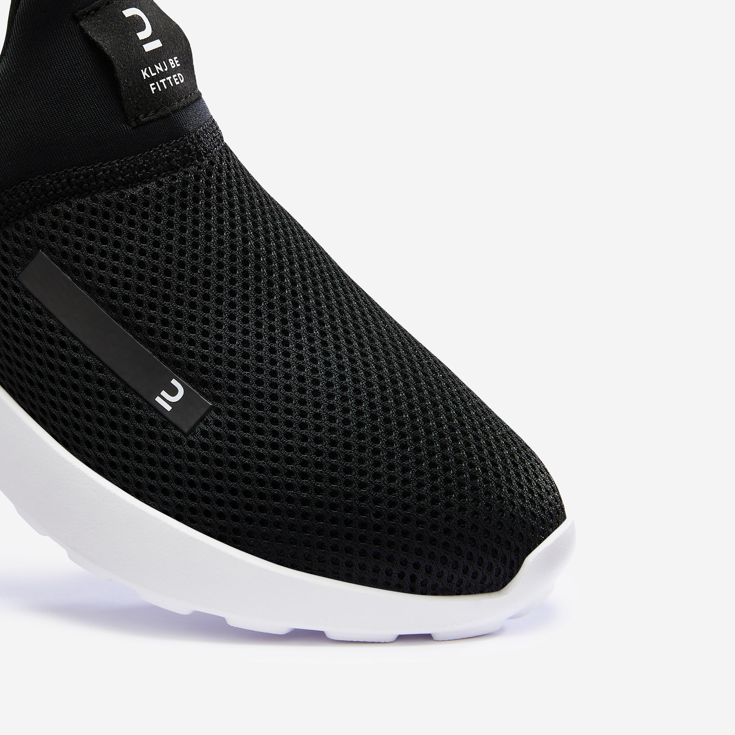 Decathlon Women's Black Slip On Sneakers Slip On Fitness