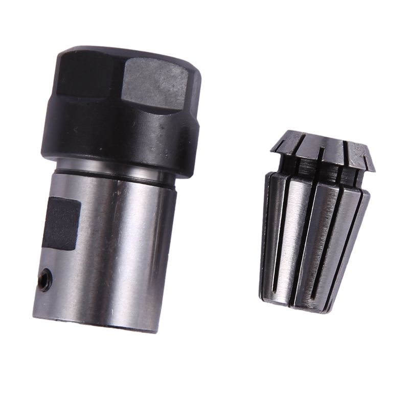 1pcs c20 er16 32l 8mm spindle motor clamp rod + 1pcs er16-1/8mm collet