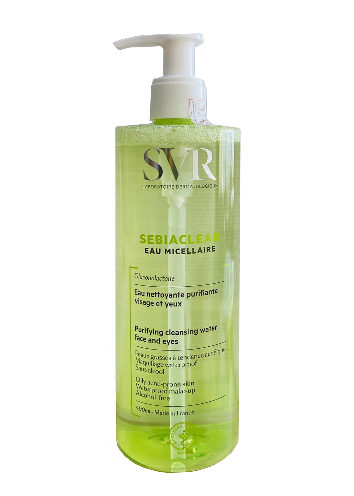 Nước tẩy trang SVR SEBIACLEAR Eau Micellaire 400ml