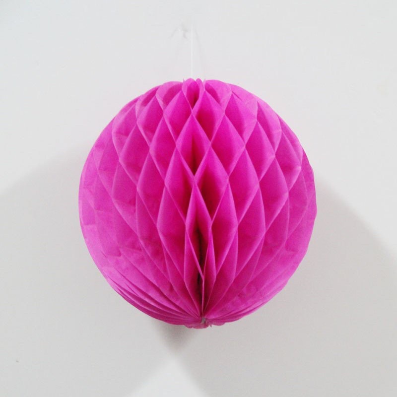 Đèn lồng giấy xếp 35cm trang trí - Đèn lồng tổ ong