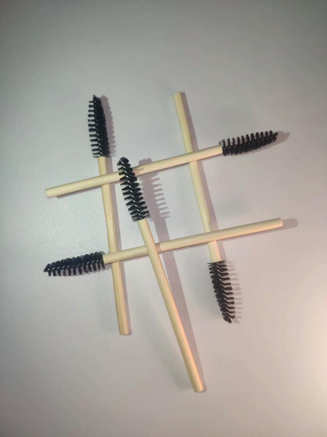 50%20Pcs%20ECO%20Friendly%20Bamboo%20Stick%20Black%20Nylon%20Mascara%20Wands%20Eyelash%20Brush%20Disposable%20Lash%20Wands%20-%20Image%203