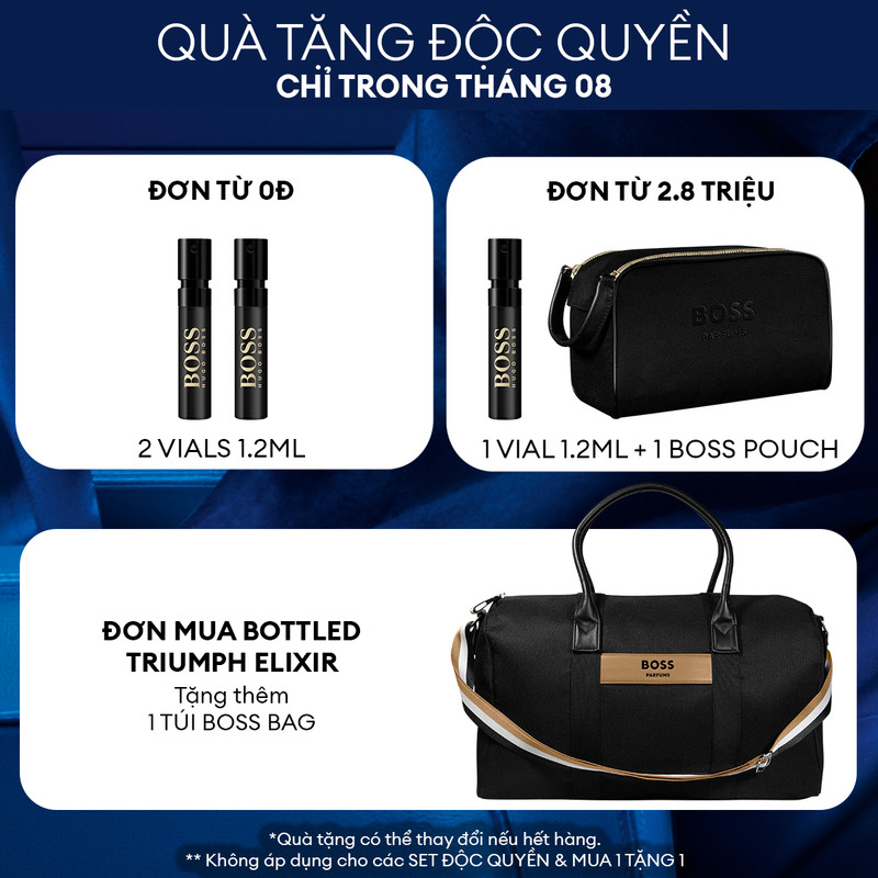 [ƯU ĐÃI THÁNG 8 | VOUCHER 20% + TẶNG 2 VIAL 1.2ML] Nước hoa Nam BOSS Infinite EDP 50ml