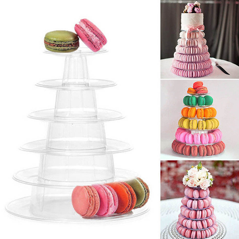 HE🔥 6/10 Tiers Macaron Display Stand Cupcake Tower Rack Cake Stands Cake Tools