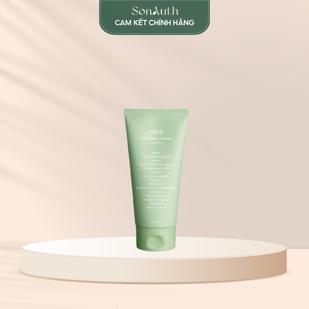 Sữa rửa mặt Abib Acne Foam Cleanser 150ml