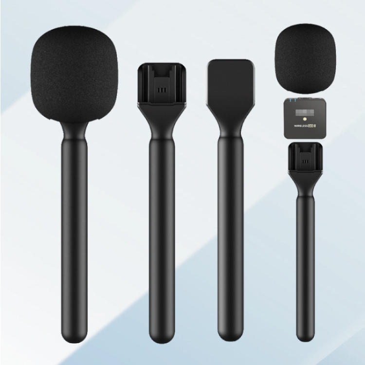 Plz Microphone phỏng vấn xử lý cho DJI Mic / Moma / Rode không dây đi/Relacart