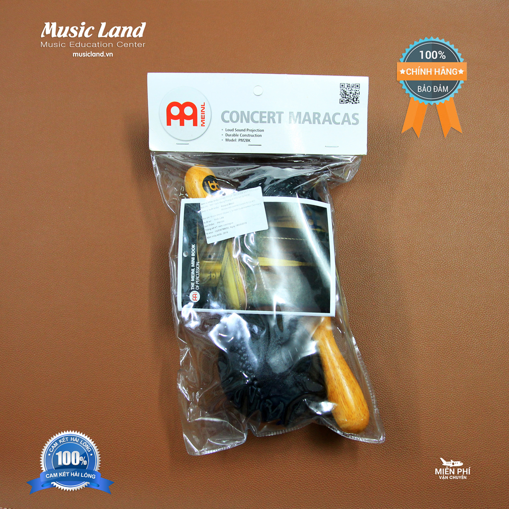 Maracas Meinl PM2BK – Chính Hãng