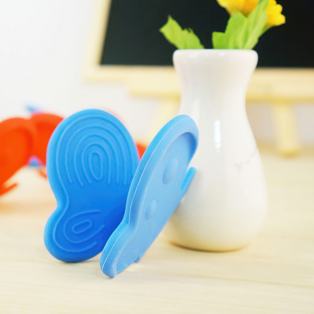 Kẹp bát đĩa bằng nồi silicone hình cánh bướm chống trượt & cách nhiệt GA625