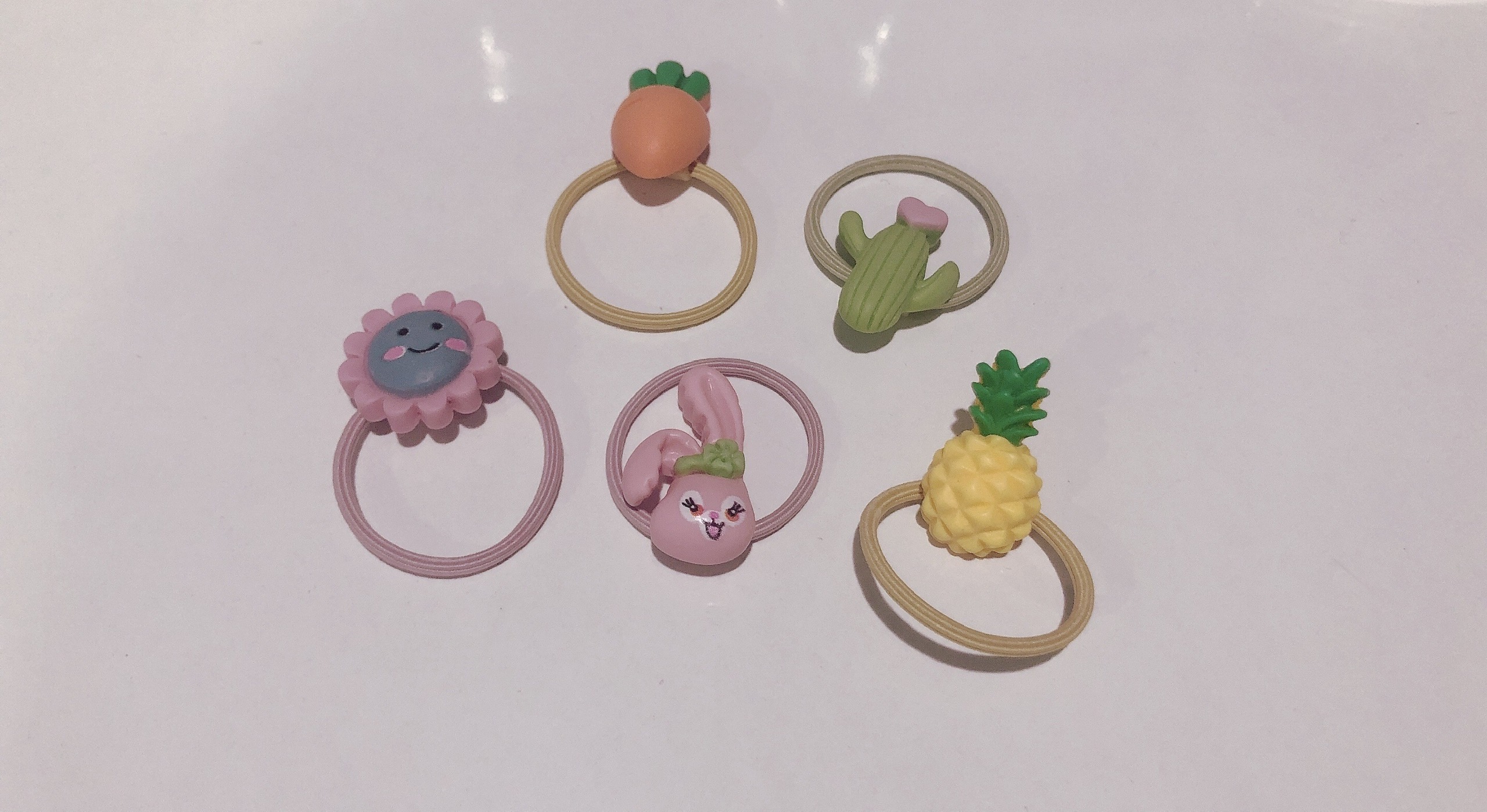 SET 4 DÂY CỘT TÓC MINI ĐÁNG YÊU CHO BÉ - DÂY CỘT TÓC CUTE MIKA MIKA