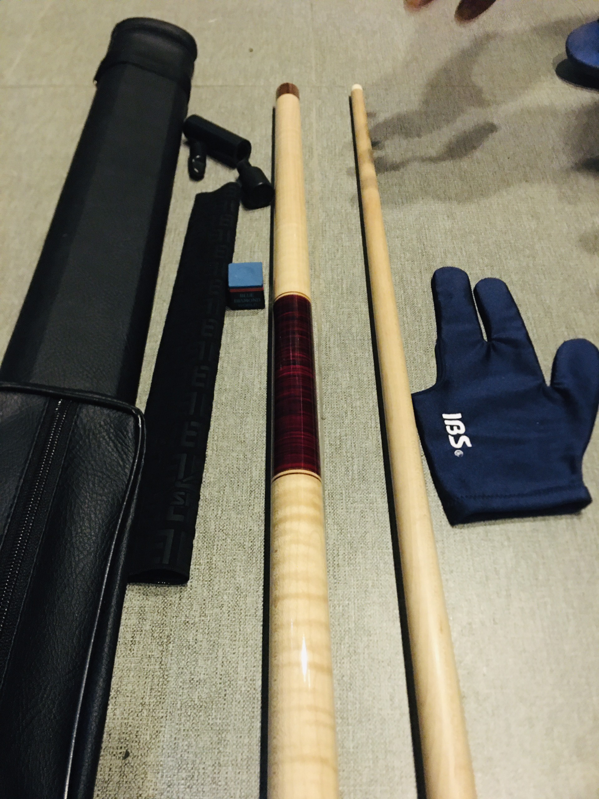 Combo cơ bida líp ren gỗ tầm trung BAM