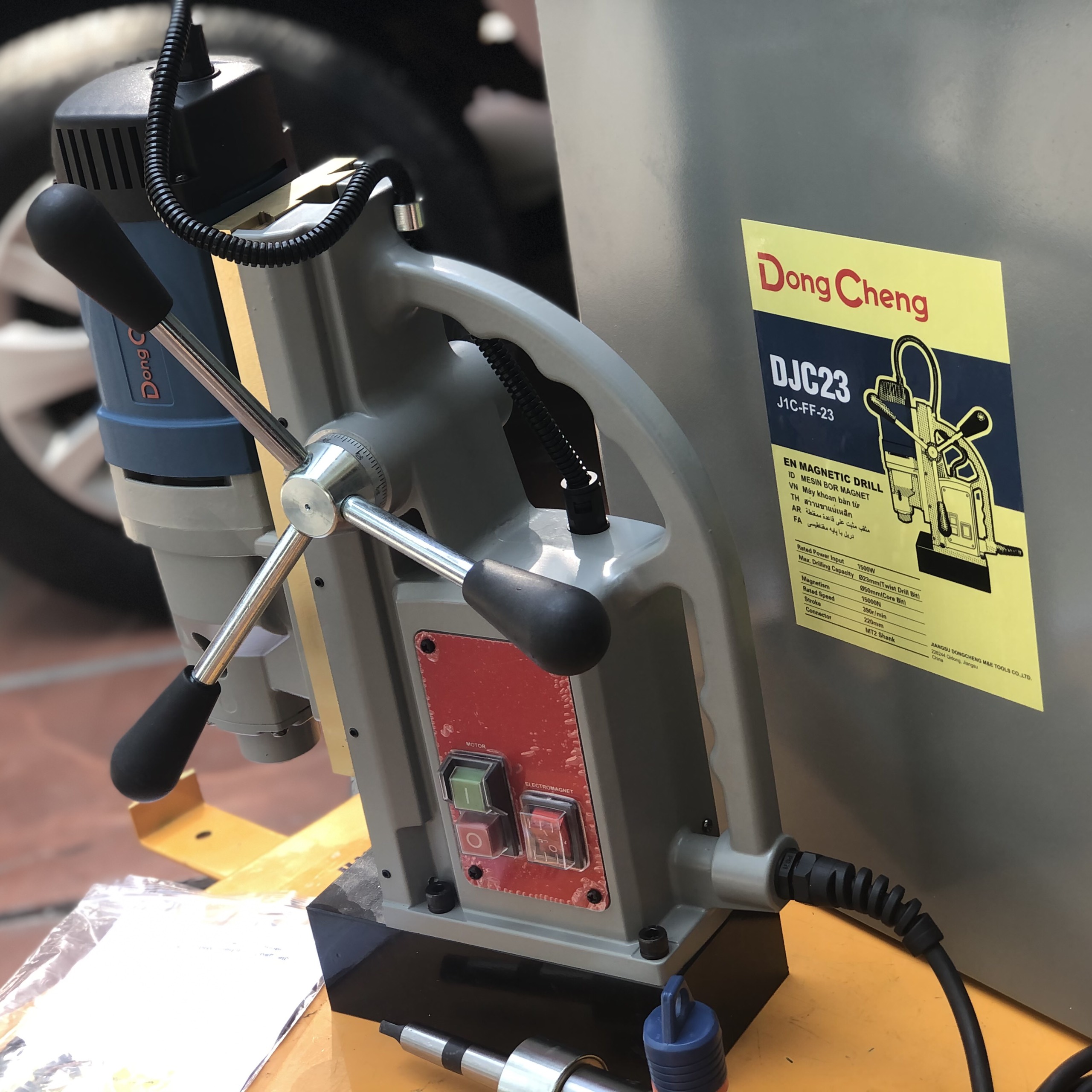 Máy Khoan Từ Dongcheng DJC23 1500W