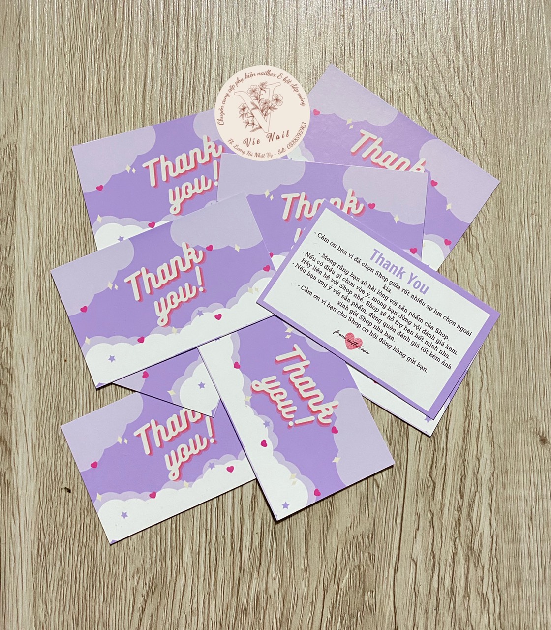 Thẻ cảm ơn/ Card Thank You