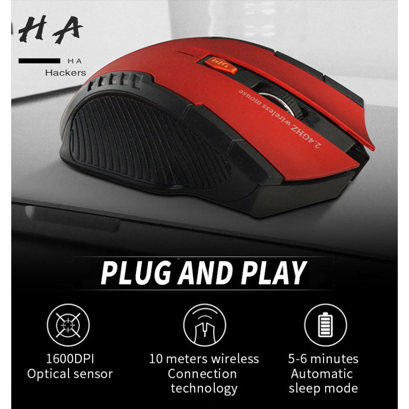 2.4G Wireless Optical Gaming Mouse Low Consumption Ergonomics Portable Wireless Mouse