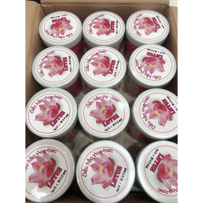 Kem ủ Hấp dầu hoa sen 500ml