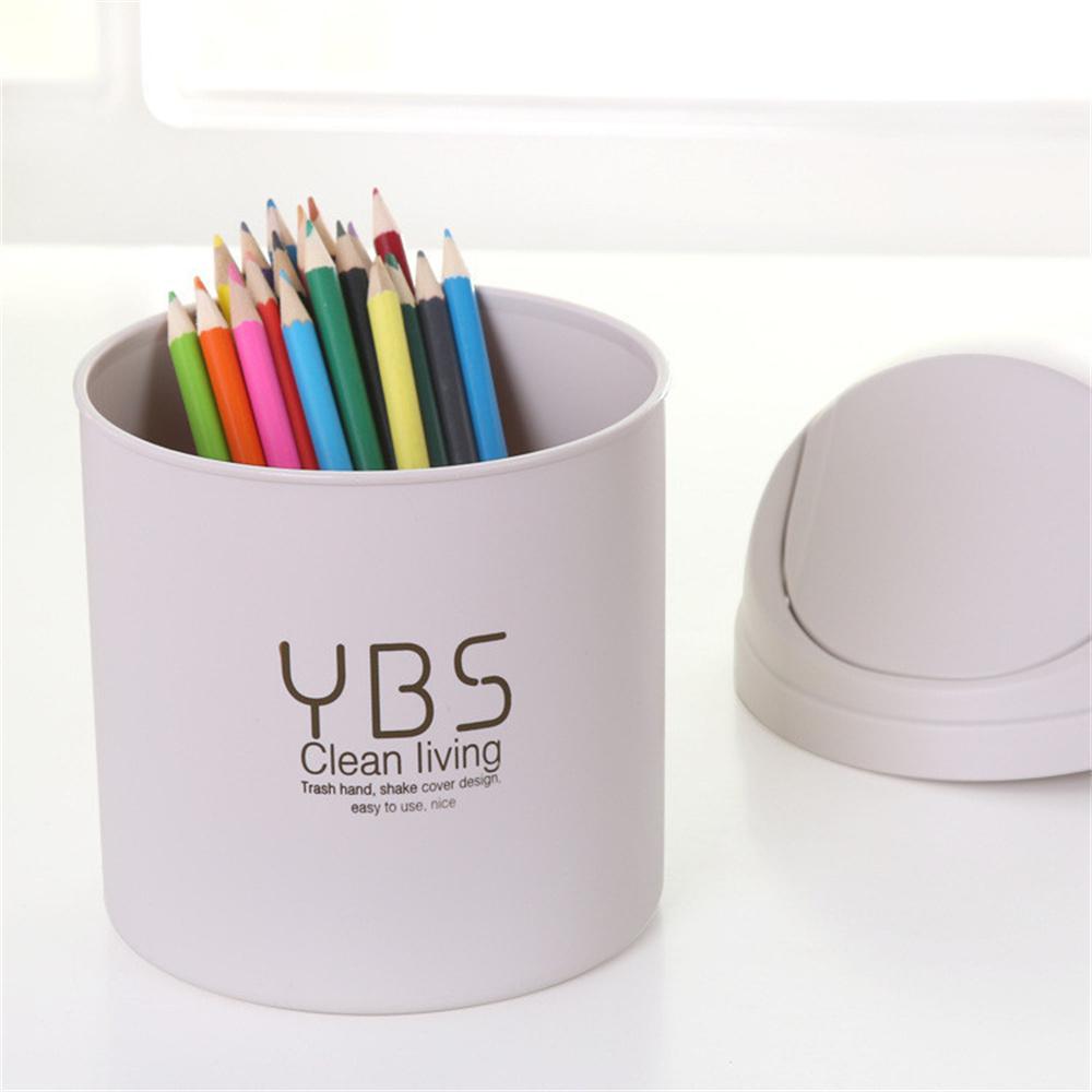 Creative Mini Desktop Trash Can, Household Kitchen Covered Trash Can, Miscellaneous Storage And Cleaning Bin