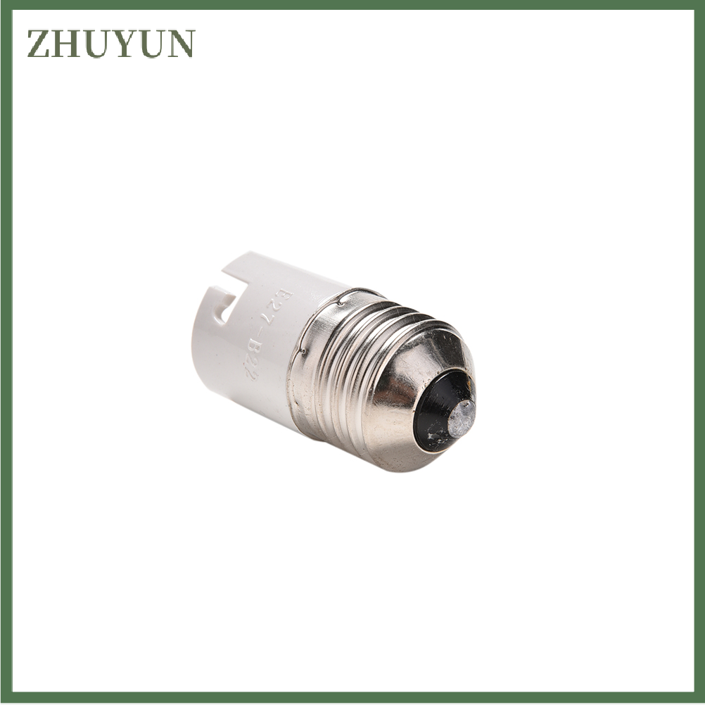ZHUYUN E27 to B22 Base Socket LED Halogen Light Lamp Bulb Adapter Converter Holder