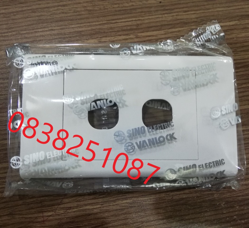 Mặt công tắc Sino S18 mặt 2