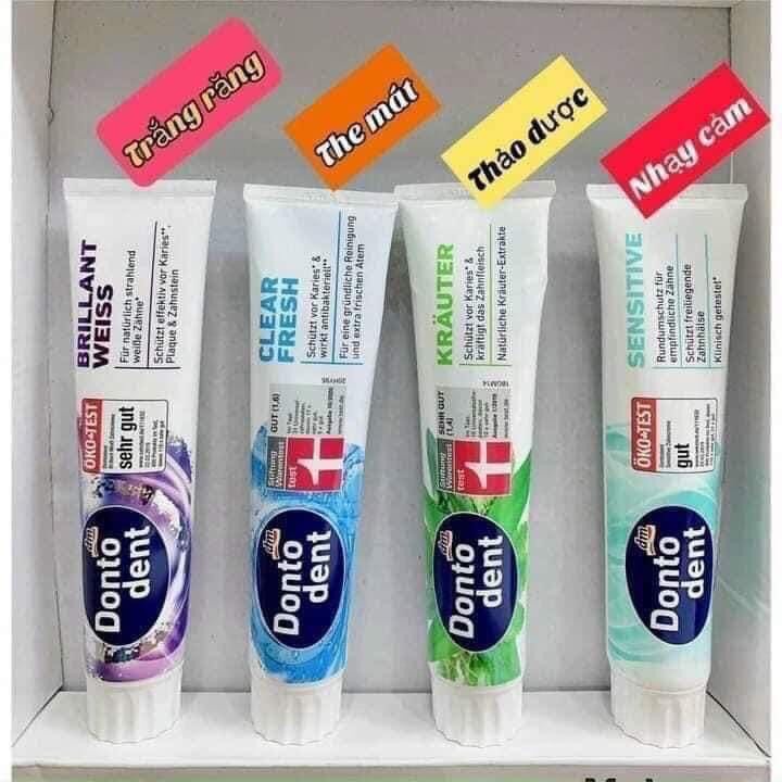 Kem Đánh Răng Don.todent 125ml –Nội Địa Đức